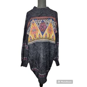 Modcloth Aztec Sweater Dress